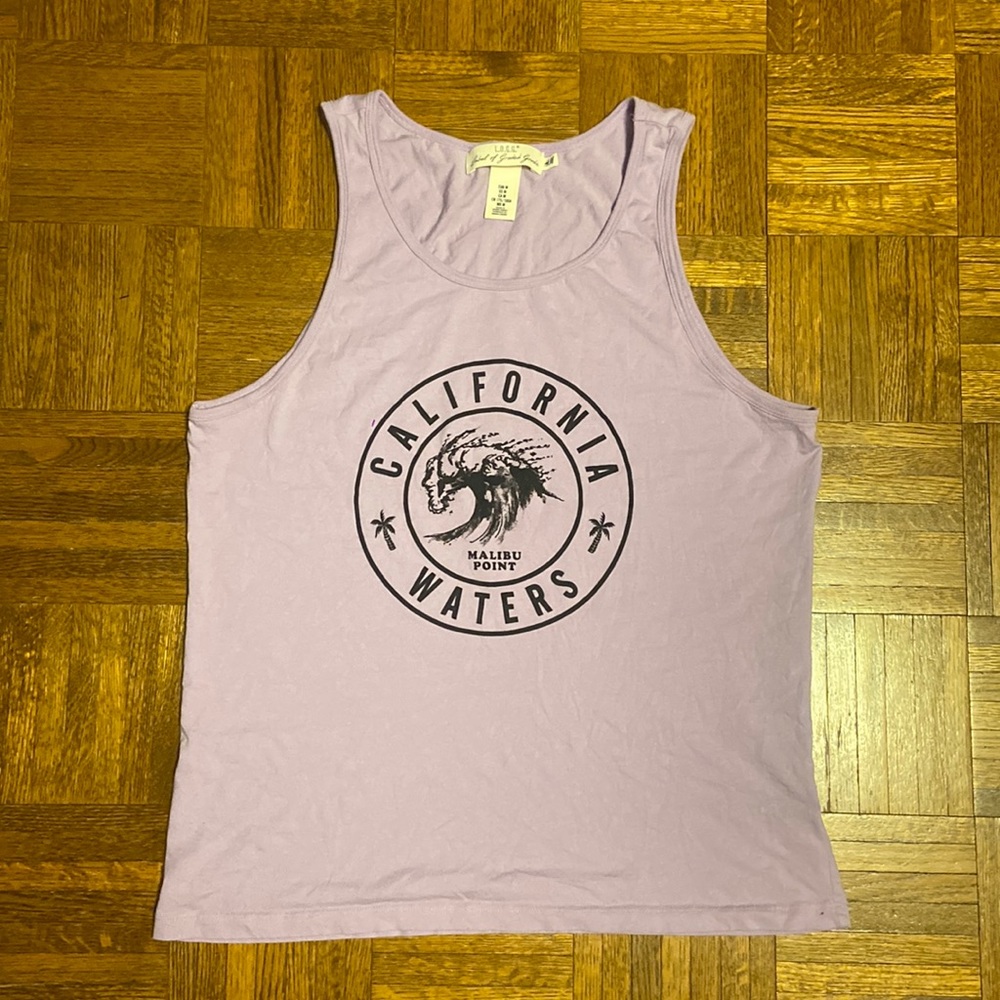 Men’s Purple Tank Top
